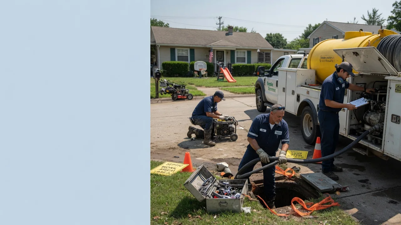 Septic Tank Pumping in Elkview, WV near me